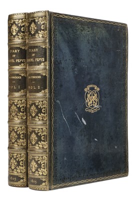 Lot 199 - Braybrooke (Richard). Diary of Samuel Pepys, London: Henry Colburn, 1825