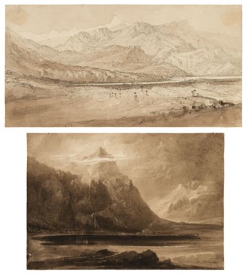 Lot 140 - Danby (Francis, 1793-1861). Mountain Landscape