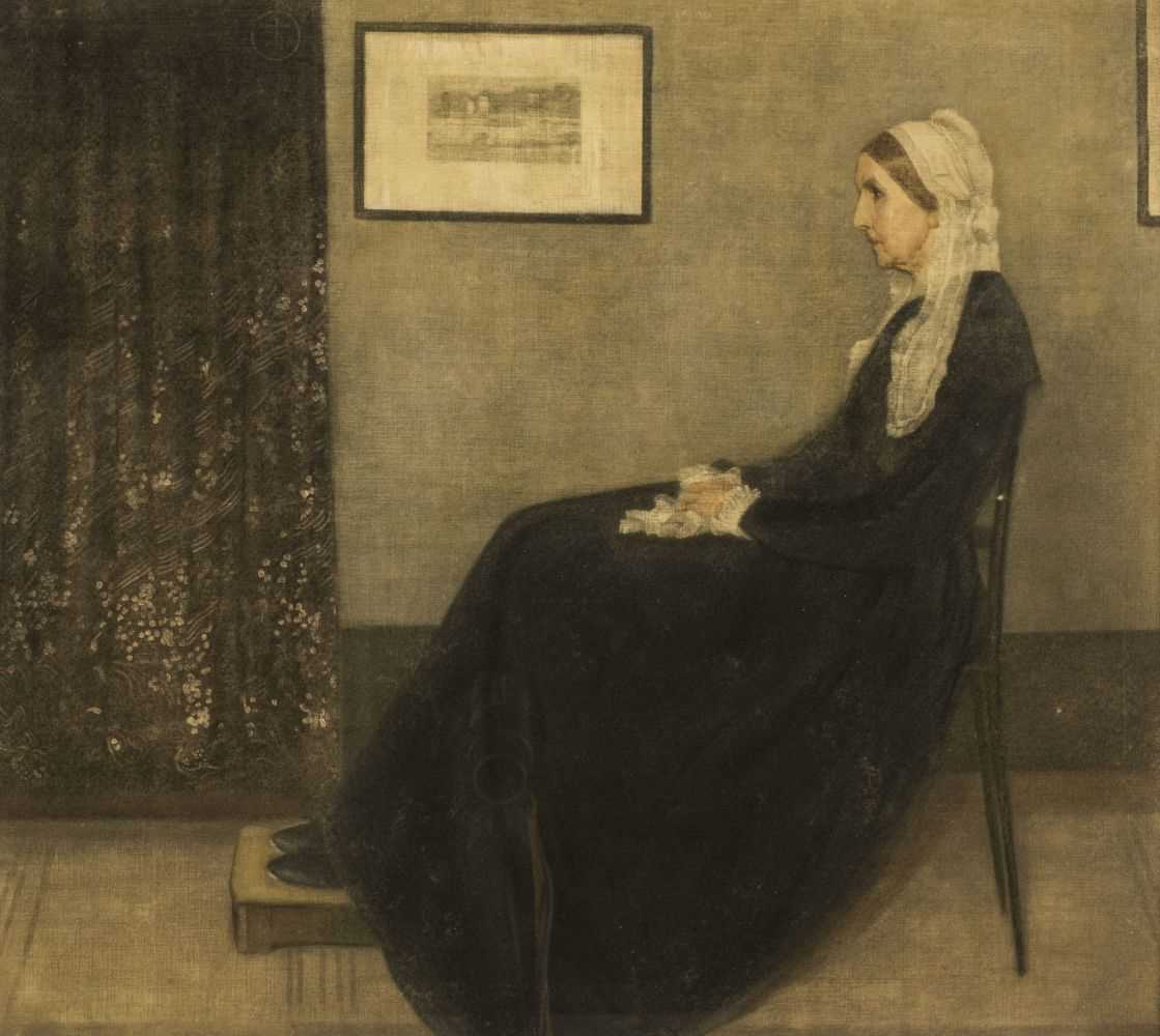 Lot 184 - Whistler (James Abbott McNeill, 1834-1903). Portrait of Whistler's Mother