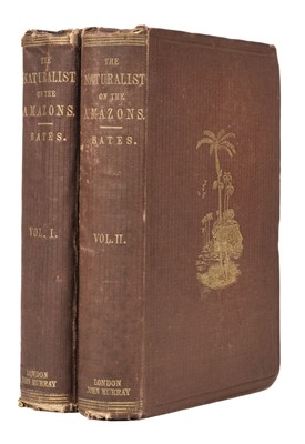 Lot 6 - Bates (Henry). The Naturalist on the River Amazon, 1st edition, 2 volumes, London: John Murray, 1863