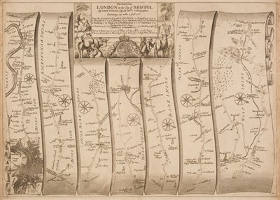 Lot 146 - Ogilby (John). The Road from London to the City of Bristol, circa 1676