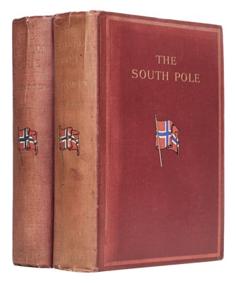Lot 1 - Amundsen (Roald). The South Pole, 1st edition, 2 volumes, London: John Murray: 1912
