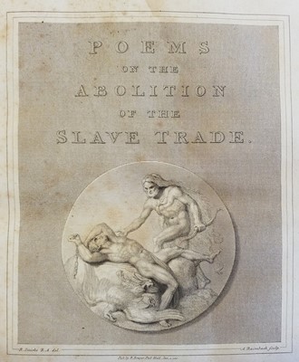 Lot 155 - Montgomery (James, James Grahame and E. Benger). Poems on The Abolition of the Slave Trade; 1809