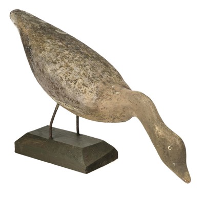 Lot 93 - Bird decoy. Pink-footed goose, made for Sir Peter Scott
