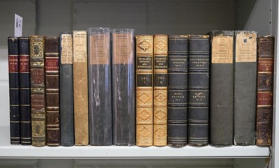 Lot 200 - Bridgewater Treatises. A complete set of all nine Bridgewater Treatises bound in 15 volumes