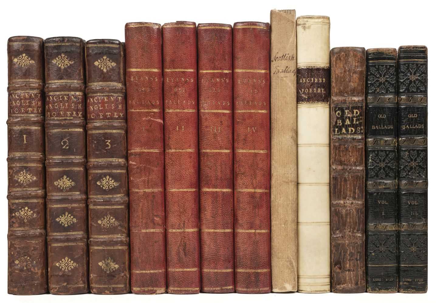 Lot 247 - Percy (Thomas). Reliques of Ancient English Poetry, 1st ed., 3 vols., 1765