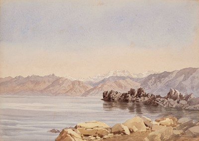 Lot 177 - Strahan (George, 1839-1911). Gagribal - Dal Lake, Kashmir, 1906, & one other similar