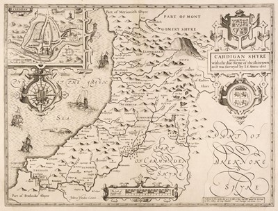 Lot 422 - Cardiganshire. Speed (John), Cardigan Shyre Described..., circa 1611