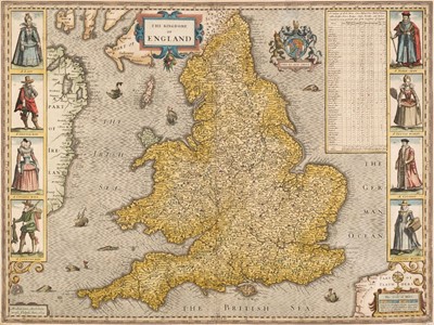 Lot 442 - England & Wales. Speed (John), The Kingdome of England, George Humble, circa 1632