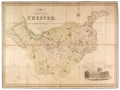 Lot 427 - Cheshire. Swire (W. & Hutchings W.F.), A Map of the County Palatine of Chester..., 1830