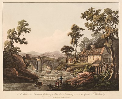 Lot 551 - Swansea. Walmsley (Thomas, after), A View near Swansea, Glamorganshire..., J. Deeley, 1812
