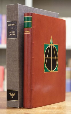 Lot 83 - Arcadia Press. Leonardo, by Ritchie Calder, 1971, signed limited edition