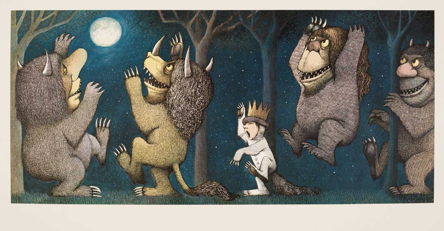 Lot 383 - Sendak (Maurice). Pictures by Maurice Sendak, [cover-title], 1971