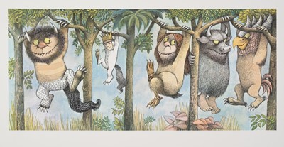 Lot 355 - Sendak (Maurice). Pictures by Maurice Sendak, [cover-title], 1971