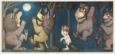 Lot 340 - Sendak (Maurice). Pictures by Maurice Sendak, [cover-title], 1971