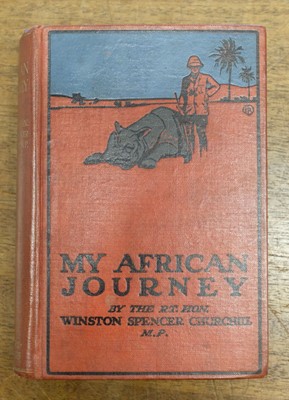 Lot 8 - Churchill (Winston Spencer). My African Journey, 1st edition, Hodder & Stoughton, 1908