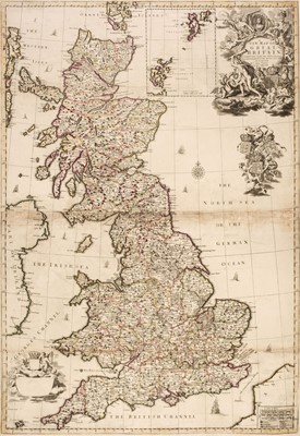 Lot 418 - British Isles. Senex (John, Maxwell John & Price Charles), A New Map of Great Britain..., 1714