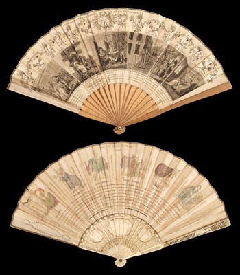 Lot 360 - Satricial fans. Chit-Chat. The Way of the World, 1796, & The Real Way to Get Married, circa 1800