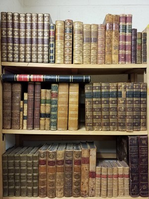 Lot 392 - Antiquarian. A large collection of mostly 19th-century books & literature