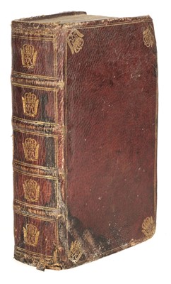 Lot 135 - Almanacs. A collection of 13 almanacs bound in one volume, 1688