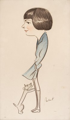 Lot 418 - Kádár (Béla, 1877-1956). Two Caricatures