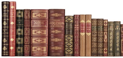Lot 183 - Bindings. Dictionnaire Général ... des communes de France et des Colonies, Paris, [1878]
