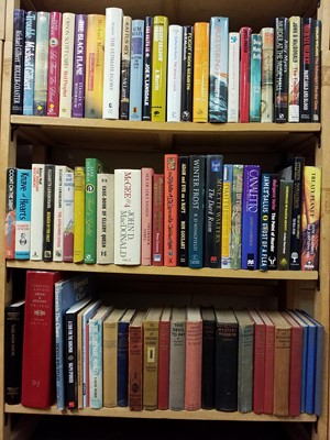 Lot 393 - Modern Fiction. A large collection of modern science, and crime fiction books