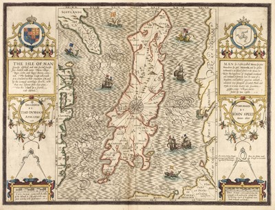 Lot 458 - Isle of Man. Speed (John), The Isle of Man exactly described..., Roger Rea, 1662