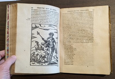 Lot 113 - Cartari (Vincenzo). Imagines Deorum, qui ab Antiquis colebantur, Lyon, 1581