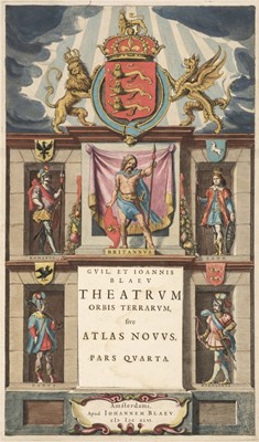 Lot 502 - Title Pages. Blaeu (Johannes), Theatrum orbis Terrarum..., Amsterdam, 1646