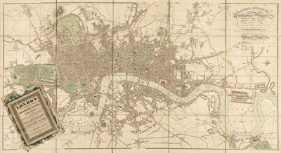 Lot 471 - London. Mogg (Edward), London in Miniature with the Surrounding Villages..., 1823