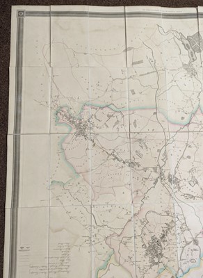 Lot 501 - The Potteries. Hargreaves (Thomas), Map of the Staffordshire Potteries & Newcastle, 1832