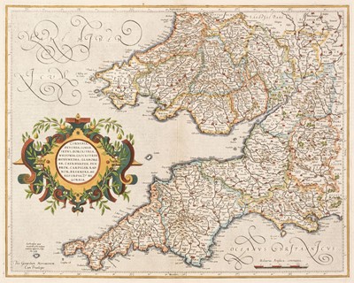 Lot 164 - South West England. Mercator (Gerard), Cornubia, Devonia. Somersetus..., 1595 or later