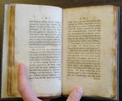 Lot 156 - Austen (Jane). Pride and Prejudice: A Novel, 3 vols., 2nd edition, 1813