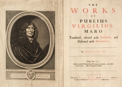 Lot 127 - Mearne Binding for Charles II. The Works of Publius Virgilius Maro. 1654