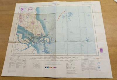 Lot 452 - Hong Kong and the Far East. Four military issue maps, circa 1944