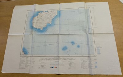 Lot 452 - Hong Kong and the Far East. Four military issue maps, circa 1944