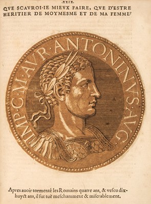 Lot 105 - Goltz (Hubert). Les Images presque de tous les empereurs, depuis C. Julius Caesar... , 1557