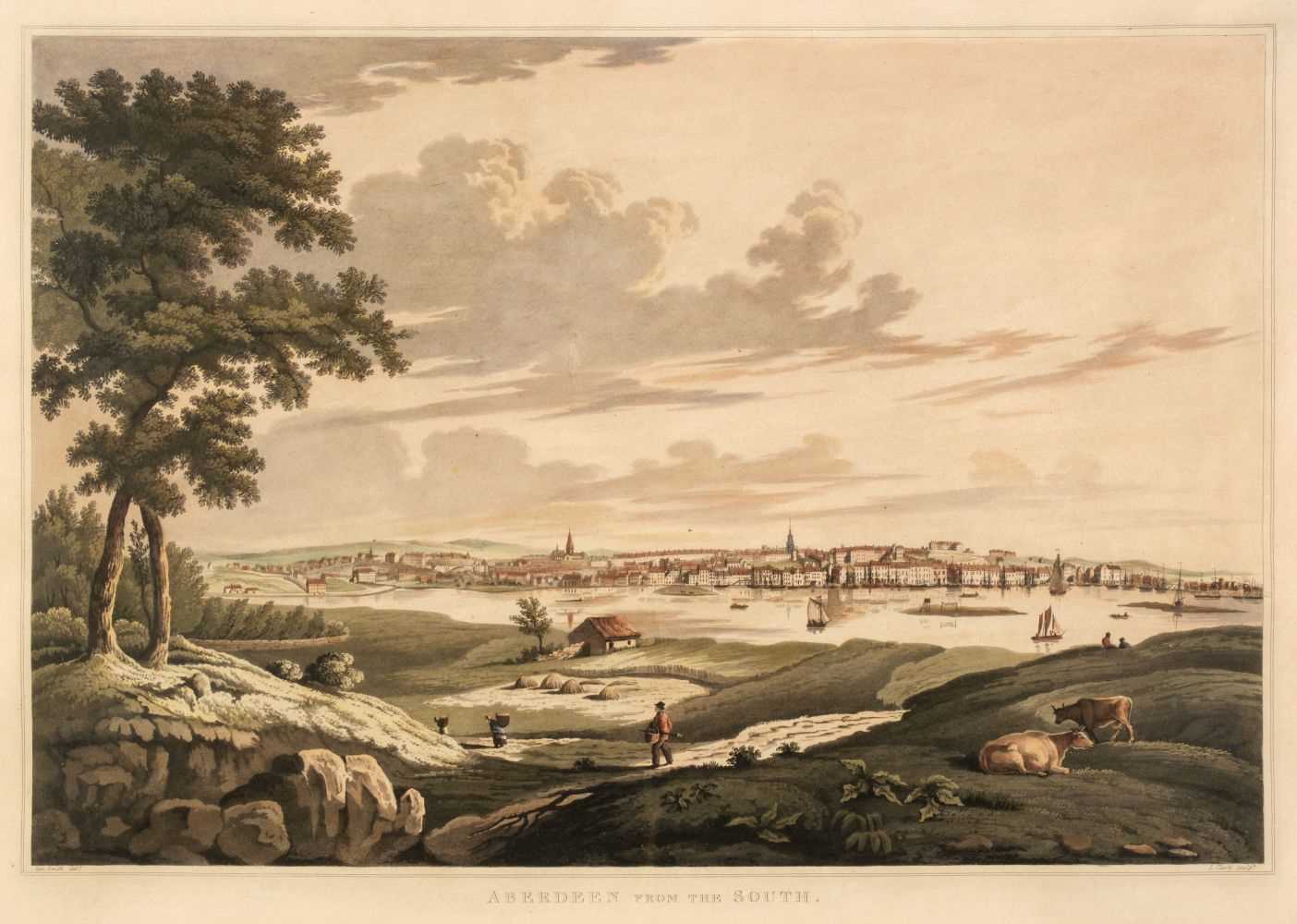 Lot 515 - Aberdeen. Clark (John), Aberdeen from the South, circa 1822