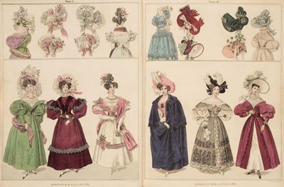Lot 256 - Fashion, The Magazine of the Beau Monde, a broken run, January 1831-February 1841