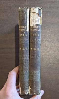 Lot 28 - Orlich (Leopold Von). Travels in India, 1st edition in English, 2 volumes, 1845