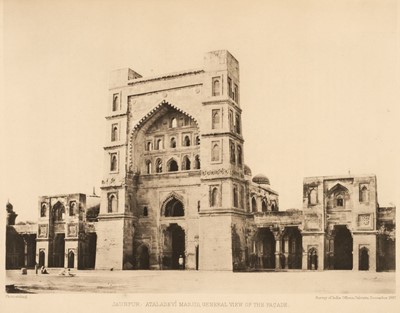 Lot 15 - Führer (Alois Anton). The Sharqi Architecture of Jaunpur, Calcutta: Thacker, Spink & Co, 1889