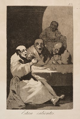 Lot 229 - Goya (1746-1828), 1799. Estan Calientes, from Los Caprichos, etching with aquatint