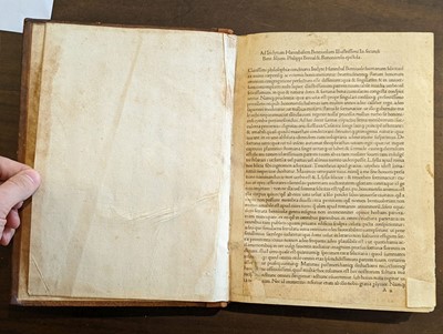 Lot 89 - Suetonius Tranquillus (Gaius). Vitae XII Caesarum, Bologna: Benedictus Hectoris, 5 April 1493