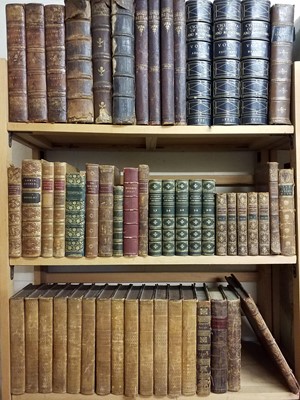Lot 399 - Antiquarian. A large collection of mostly 19th-century books & literature