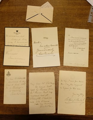Lot 255 - Military, Medicine, Politics, Clergy, etc. A collection of approximately 140 autographs