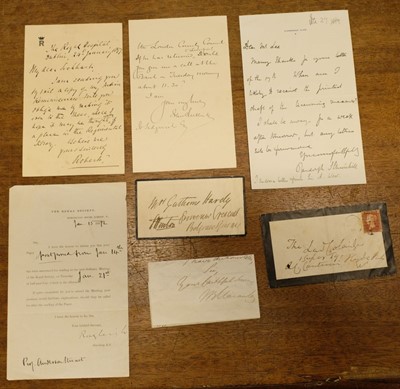 Lot 255 - Military, Medicine, Politics, Clergy, etc. A collection of approximately 140 autographs