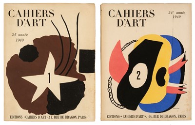 Lot 299 - Cahiers d'Art, numbers 1 & 2, 1949