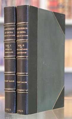 Lot 66 - Baker (E.C. Stuart). Indian Game Birds, 2 volumes, 1921