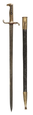 Lot 288 - Bayonet. A Prussian 1871 pattern bayonet